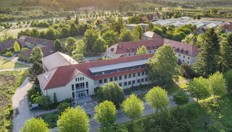 Fachschule für Gartenbau und Agrartechnik Pillnitz Luftansicht